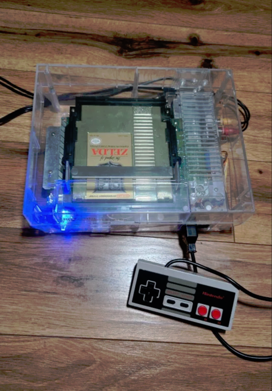 Nintendo Replacement Shell Housing NES Translucent Purple, Clear, Smoke ...