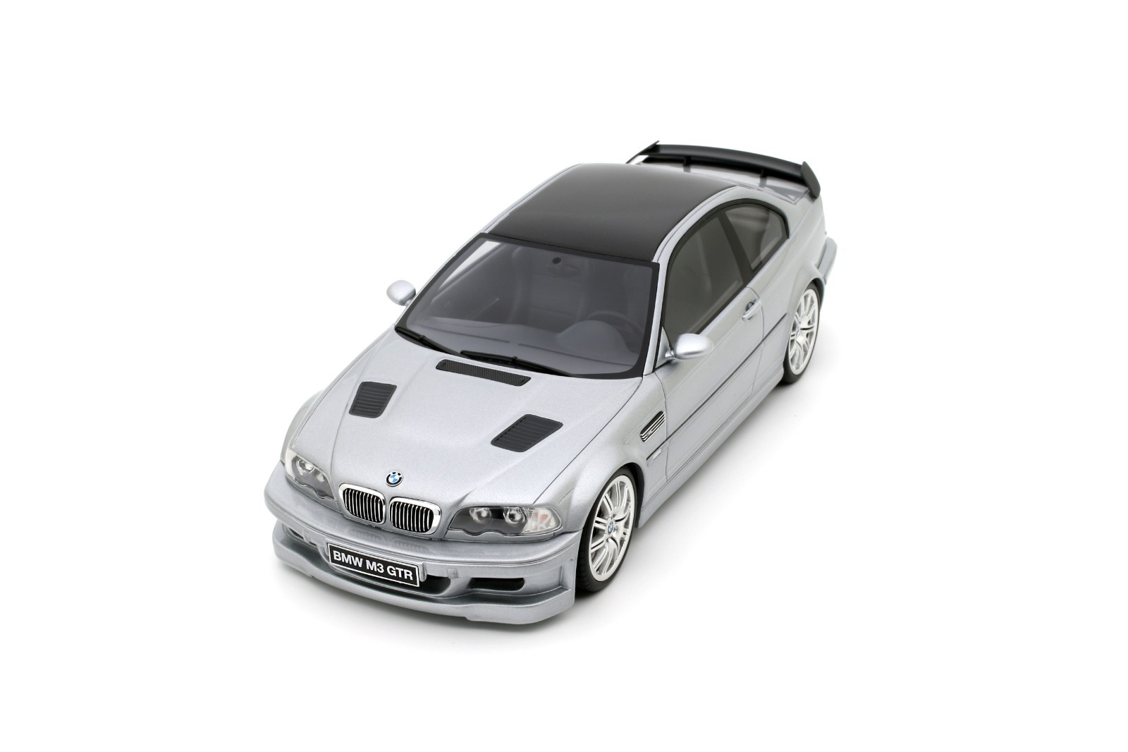BMW E46 M3 GTR miniature Otto 1/18 gris titane édition limitée haute finition OT1128