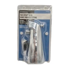 Everbilt Tub Spout with Diverter and Handheld Shower Fitting 865430