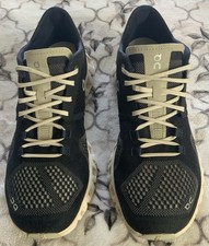 On Cloud Women  s Navy/white Mesh Lace-up Low Top Athletic Size W8