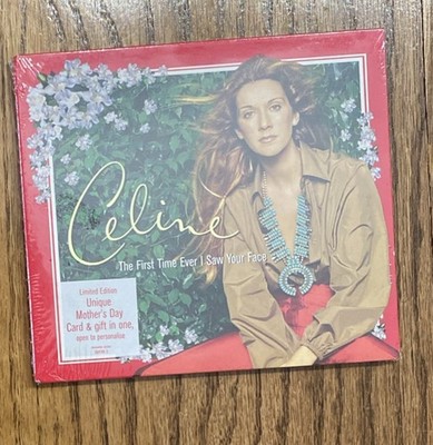 Celine Dion The First Time Ever I Saw Your Face CD Single 2000 U.K. Digi-Pak New