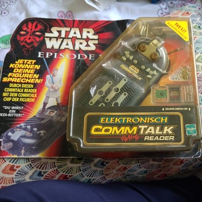 Electronic Commtalk Reader Star Wars Vintage Spielzeug Hasbro 1999 NEU OVP #1
