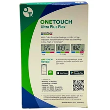 OneTouch Ultra Plus Flex Blood Glucose Monitor Kit – 1ct – New