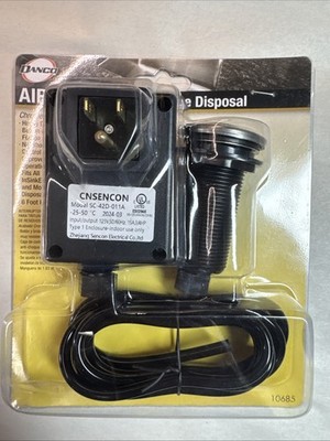 Danco 10685 Sink Top Mount Air Switch for Garbage Disposal Chrome