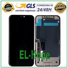 DISPLAY LCD INCELL PARI ORIGINALE PER APPLE IPHONE 11 TOUCH SCREEN SCHERMO VETRO