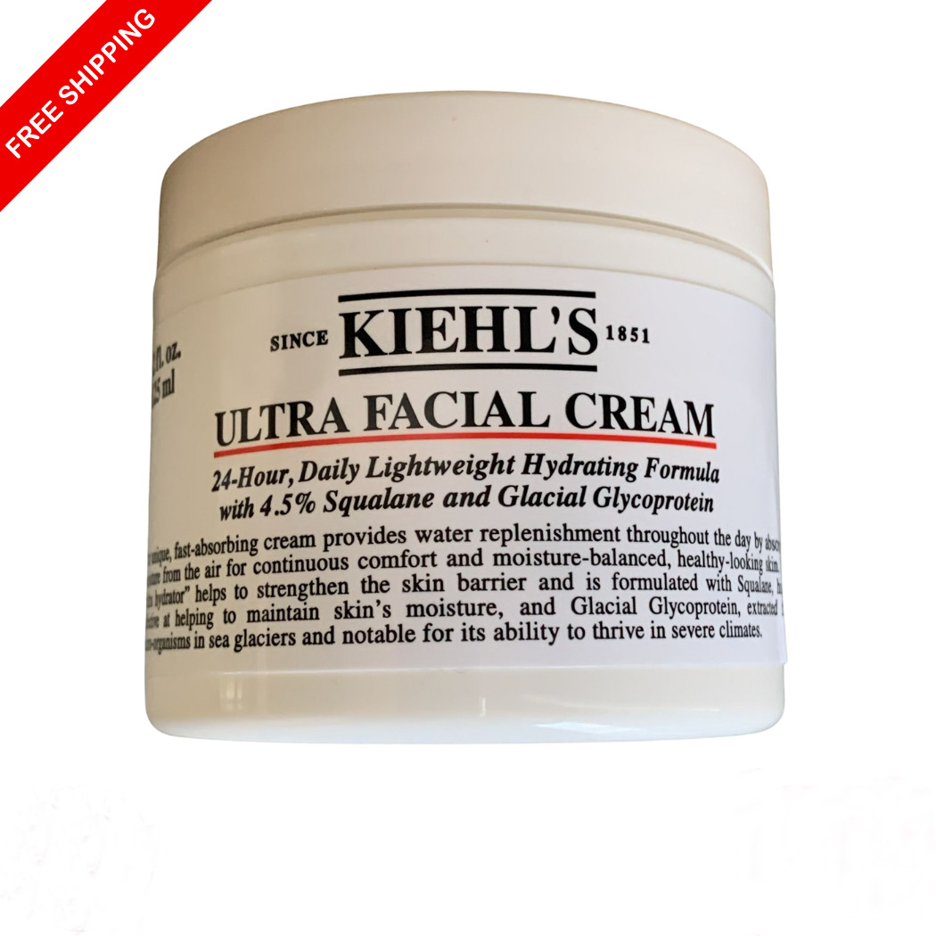 Kiehl's Ultra Facial Cream Lightweight Daily Face Moisturiser 4.2fl oz / 125ml