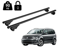 BARRE PORTATUTTO PORTAPACCHI PER VW TOURAN 2010-2015 CON CORRIMANO ANTIFURTO