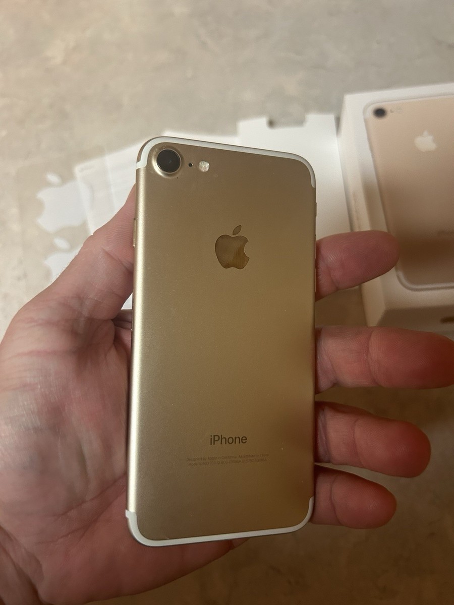 Apple iPhone 7 - 128 GB - Gold (Unlocked) for sale online | eBay