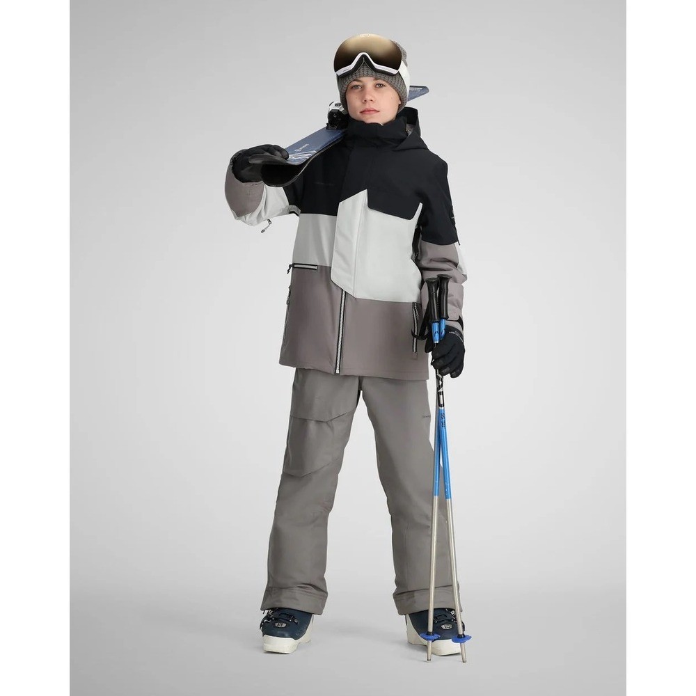 NWT 2025 Obermeyer Boys Axel Jacket - XL - Moonstone