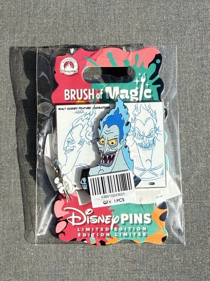 Shop Disney Store Brush of Magic Walt Disney Feature Animation Hades Pin