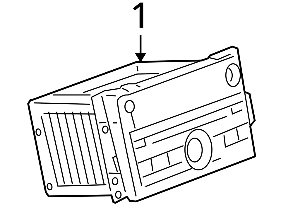 Amplificador de altavoz de radio Saturn Aura 2007-2008 MZDNJ Foto 3 de 3