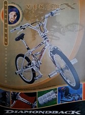 DIAMONDBACK OLD SKOOL BMX PRINT FREESTYLE VENOM