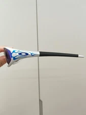 Oakley Straight Jacket 99 Muzm OO9505 Silver Frames/Blue Lenses New