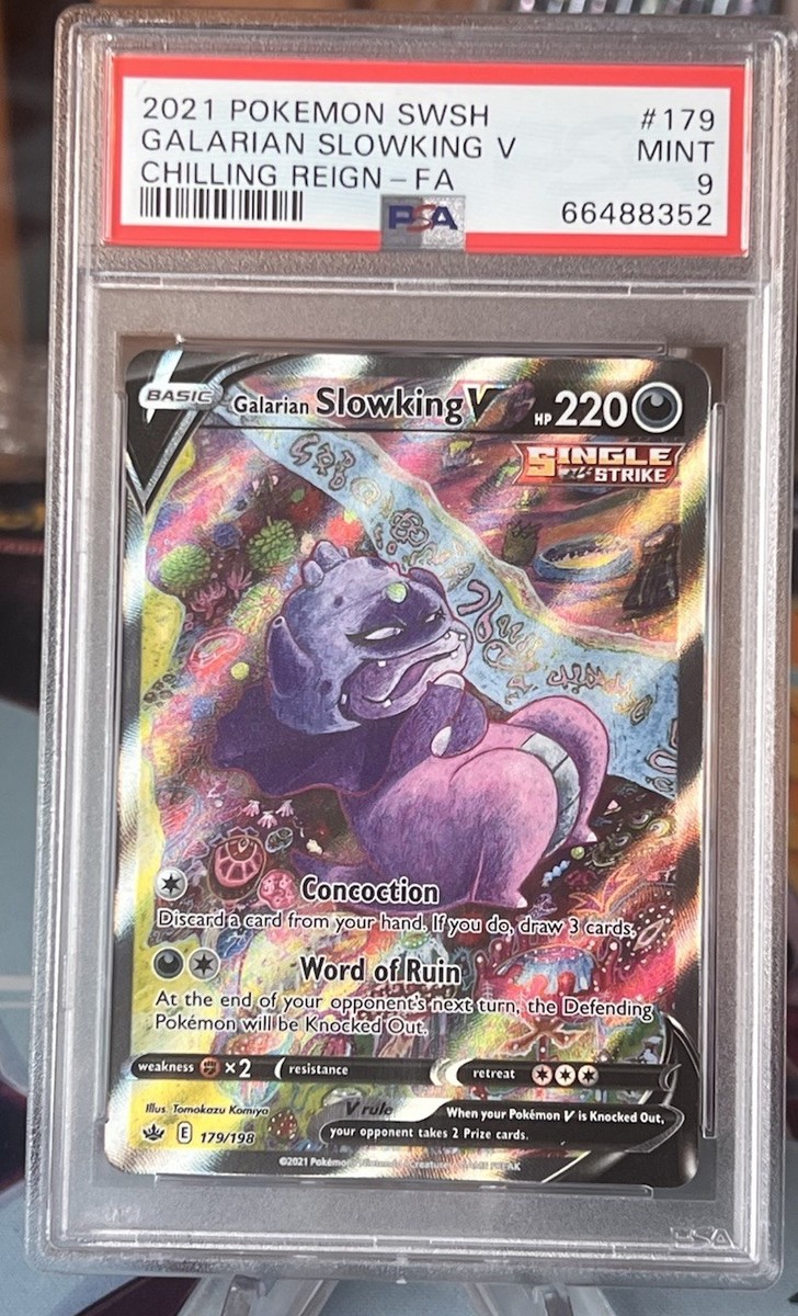Galarian Slowking V (Alternate Full Art) 179/198 Swsh06