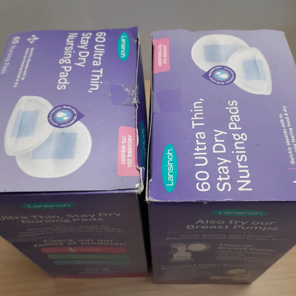 Lansinoh 3 en 1 terapia de mama 2 paquetes reutilizables de terapia de frío caliente + almohadillas de lactancia Foto 4 de 4