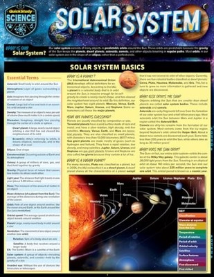 QuickStudy - Solar System John Roch - book - 90 - F84z