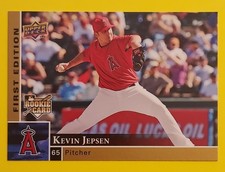 Kevin Jepsen 2009 Upper Deck First Edition Baseball Los Angeles Angels