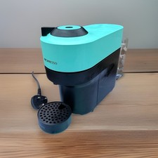 Nespresso Krups XN920 Coffee Pod Machine - PAT Tested  - Aqua Mint Vertuo Pop