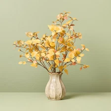 24" Golden Dogwood Artificial Fall Arrangement - Hearth & Hand with Magnolia