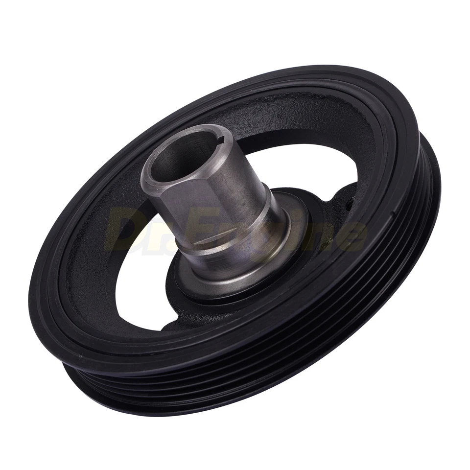 Cinturón serpentino equilibrador armónico apto para Chevrolet Cobalt HHR Pontiac G5 Saturn Ion Foto 3 de 4