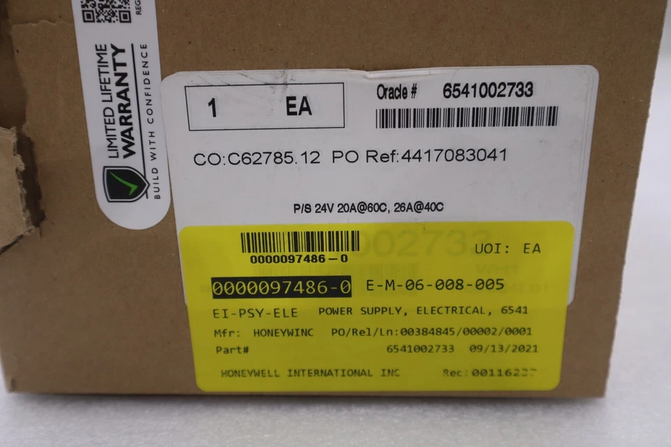 NOVO NA CAIXA FONTE DE ALIMENTAÇÃO PHOENIX CONTACT QUINT-PS/1AC/24DC/20 ESTOQUE G205 - Imagem 3 de 3