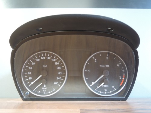 TACHO + BMW 3er E90 E91 E92 E93 DIESEL + Tachometer Kombiinstrument + 9122602