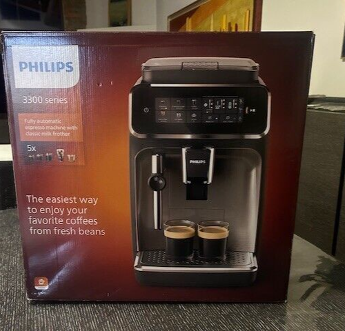 Philips Series 3300 EP3321/40 Macchina per caffè automatica, 5 bevande, 1.8L, - Foto 1 di 3