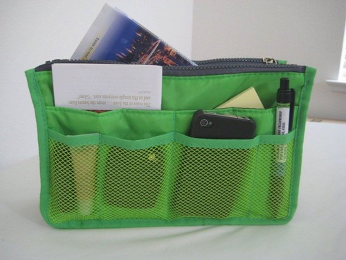 2 Pack Travel Insert Handbag Purse Large Liner Organizer Tidy Bags - Picture 146 of 170