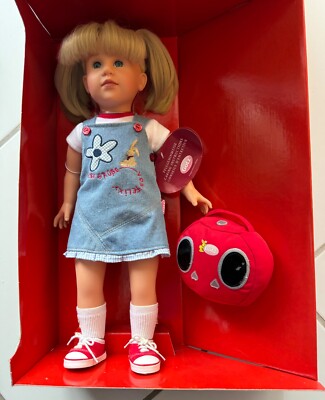 GÖTZ 1991 Collector's Doll Baby ''MARIE'' With Boom Box NEW IN BOX 18'' Tall
