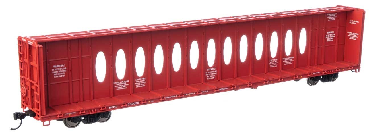 H0 Scale - Walthers 72' Centerbeam Flatcar Northwestern Oklahoma - 50721 Neu