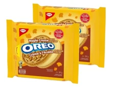 2-Pack OREO Maple Creme Sandwich Cookies (261 g) Snacks Real Quebec Maple Syrup