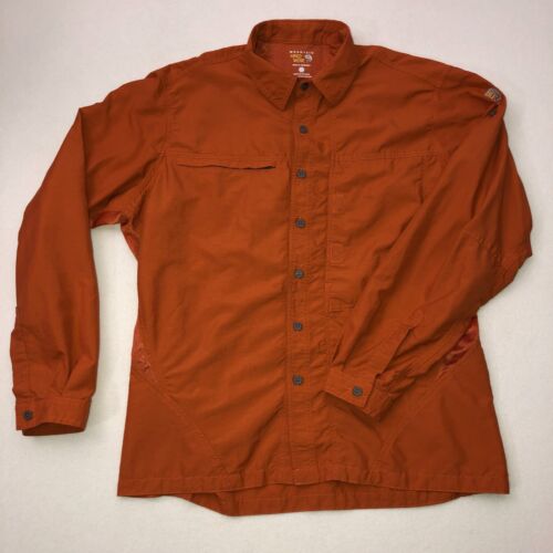 Mountain Hard Wear Men's Shirt M Vented Roll Tab Sleeve Hiking Fishing Choose - Picture 4 of 39