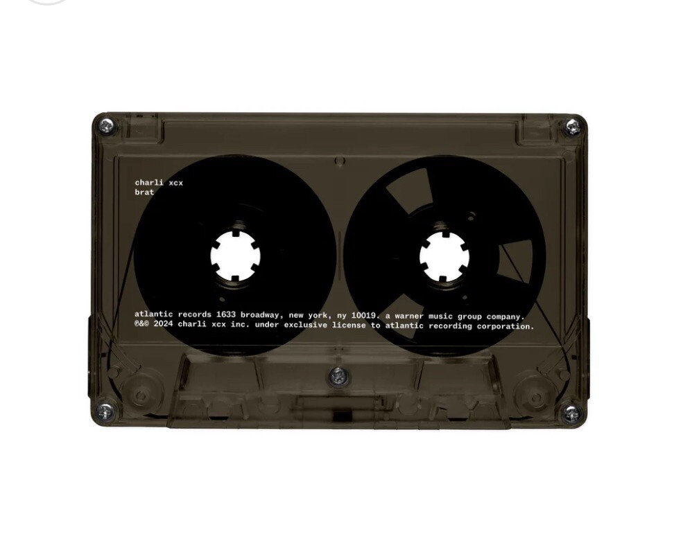 Charli XCX -BRAT (2000 Made) Limited translucent black