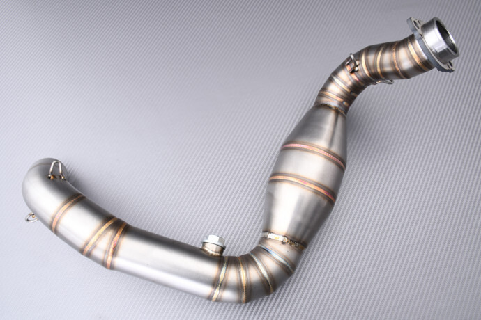 Collecteur échappement BMW G310R acier anti-corrosion pour remplacer la pièce usée 2021-2024