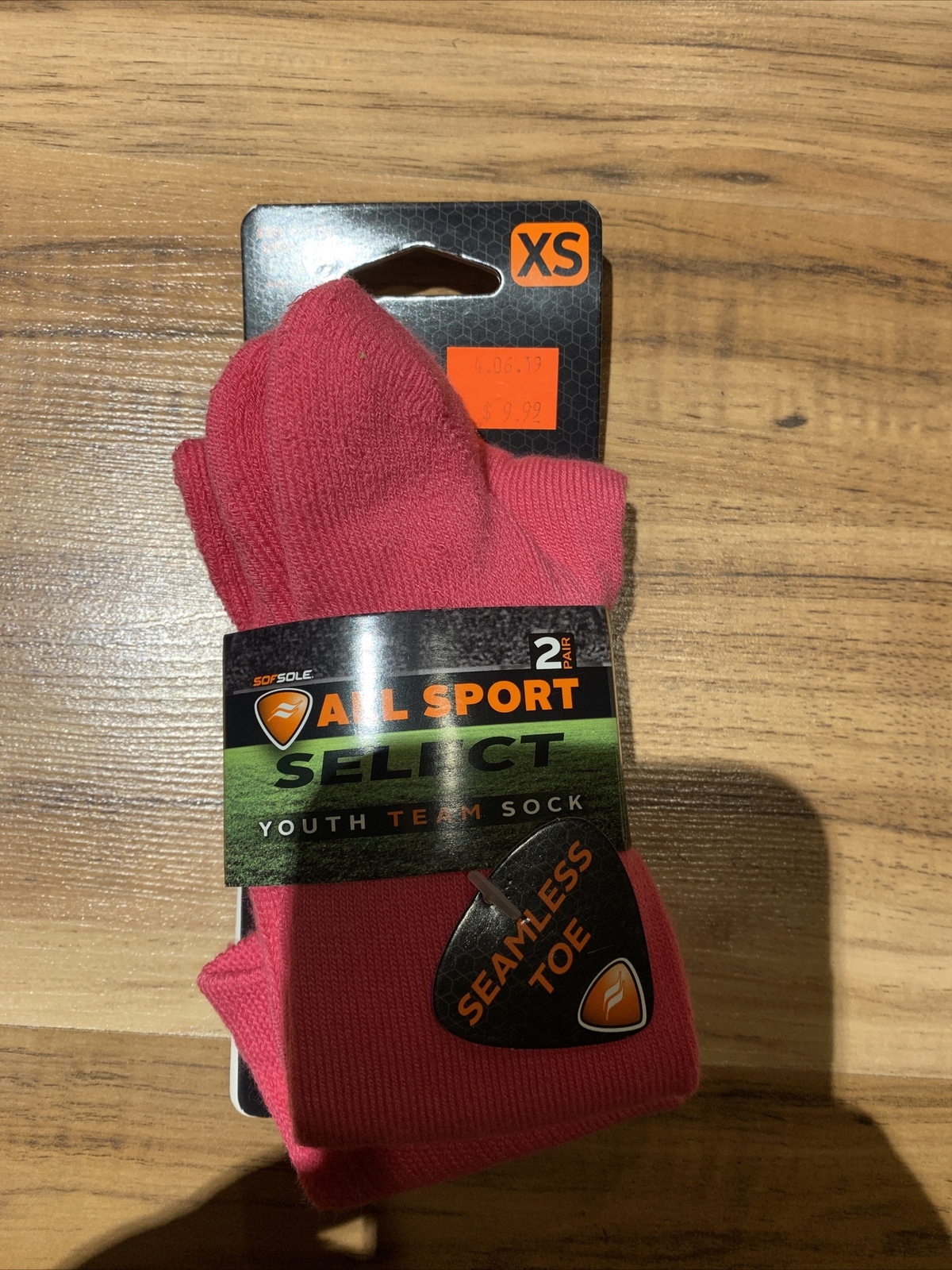 SAOLA Sof Sole Calze Performance Youth All Sport Team Confezione da 2 Rosa Taglia 5 9 5