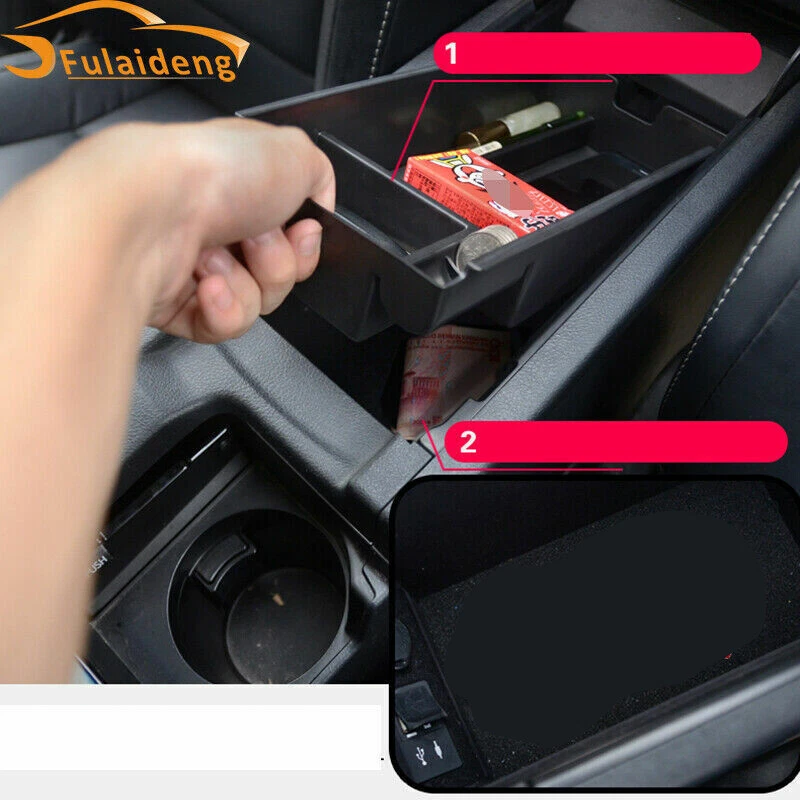 Reposabrazos interior para Lexus NX200 NX200t NX300h 2015-2021 caja de almacenamiento soporte Foto 2 de 4