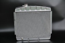 Kks5556 3 Rows Aluminum Radiator Fit 1955 56 Chevrolet Bel Air 6cyl Mounts
