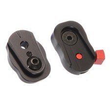 Mini QR Quick Release Plate 1/4screw For Magic Arm LED Light Camera LCD Monitor
