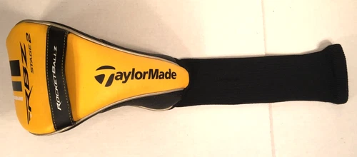 TaylorMade Rocketballz RBZ Stage 2 Driver Golf Head Cover Yellow/Black FREE SHIP