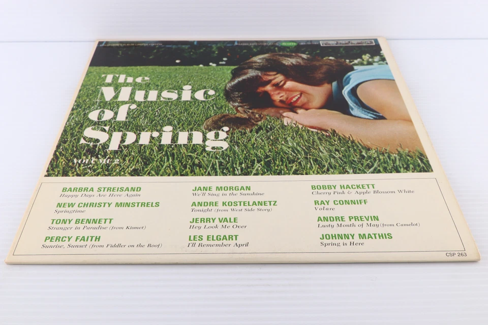 Various (Streisand, Bennet..) – Music Of Spring, Volume 2 - Ltd. Ed. LP CSP 263 - Image 4 of 4