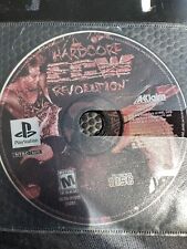 ECW Hardcore Revolution (Sony PlayStation 1) PS1 Disc Only Very Good Plays Good