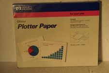 Hewlett Packard Glossy Plotter Paper, 8 1/2 x 11 inch, 100 sheets 179008G