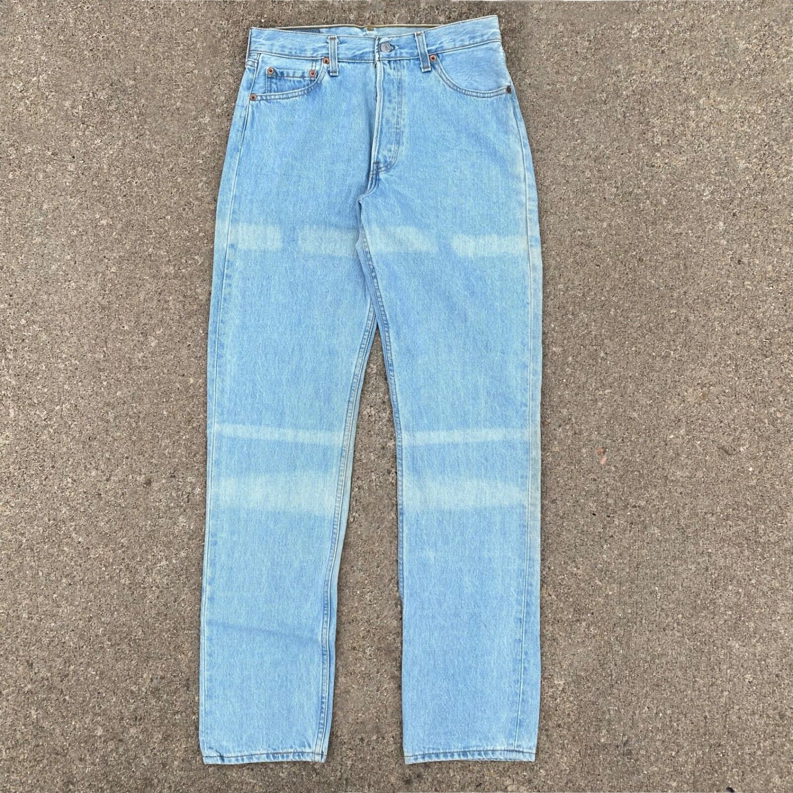 Deadstock BNWT Vintage 1990's Levi's 501 Light Wa… - image 2