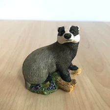 Border Fine Arts Society Small Badger Figurine "Woodland Ramble" Ray Ayres 2004