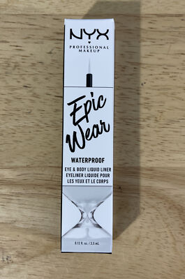 nyx epic wear liquid liner white