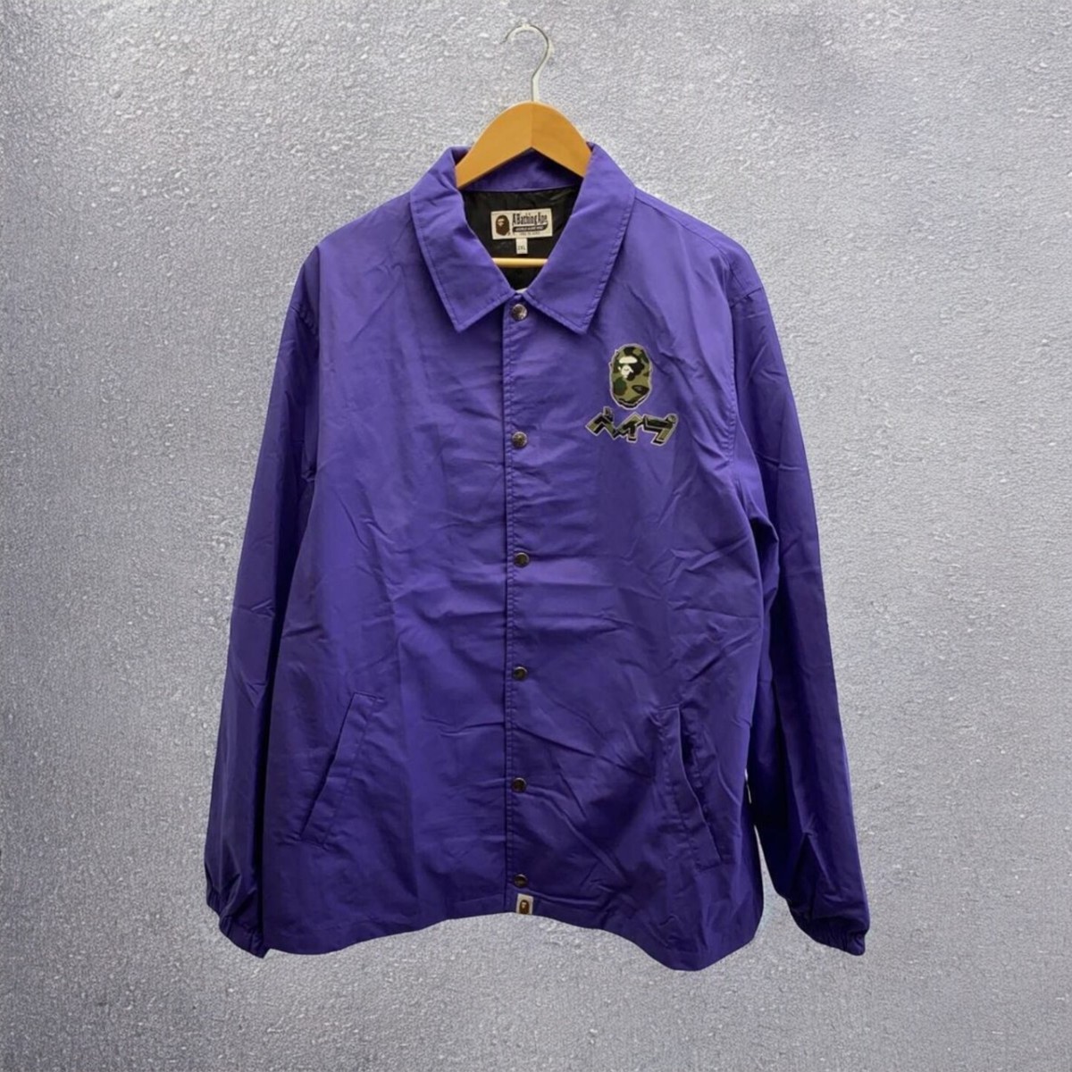 A BATHING APE Harajuku Coach Jacket/Xxl/001Lji301005M Men's A BATHING APE Harajuku Coach Jacket/Xxl/001Lji301005M Men's