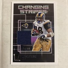 2018 Donruss Changing Stripes Marshall Faulk Dual Patch 24/99 AB
