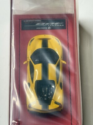 ROTATING WHEEL 1:64 Resin Model FERRARI 488 PISTA Yellow - LIMITED