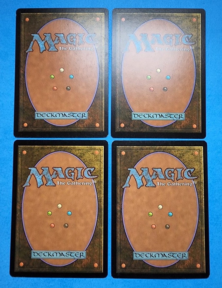 4x Teetering Peaks Zendikar 2009 Mtg Magic Gathering Card Red