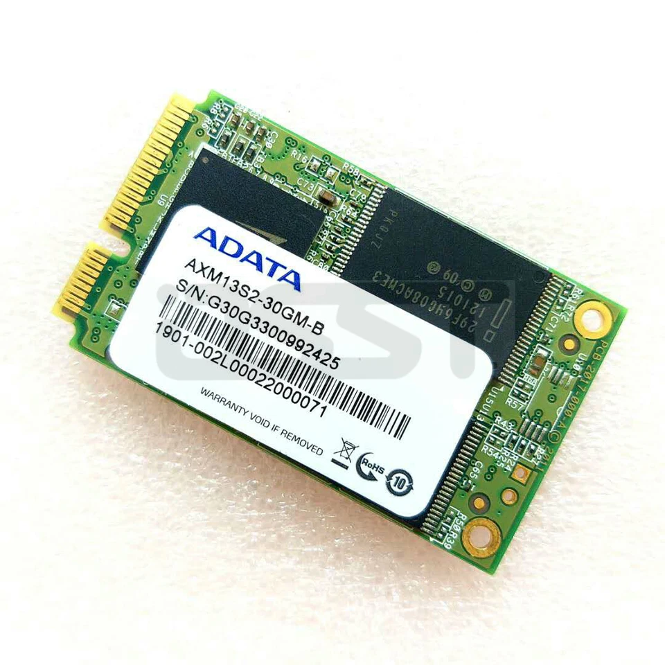 AData AXM13S2-30GM-B XM13 30GB 3Gbps Mini-PCIE mSATA MLC SSD Solid State Drive